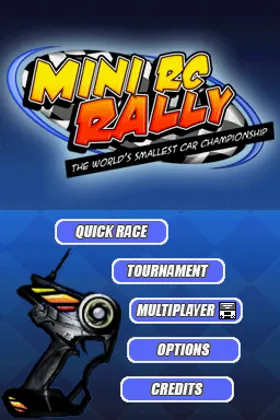 Mini RC Rally (USA) screen shot title